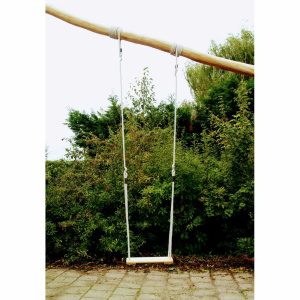 Kostuum toekomst Mm Schommelzitje hout boomschommel touw 3 meter - Be-out