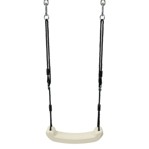 schommelzitje plastic Pastel Wit