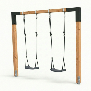 Douglas dubbele houten schommel Exit Linea 85