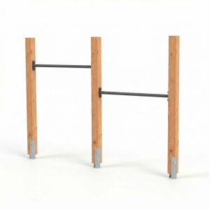 Douglas houten duikelrek dubbel Exit Linea 85