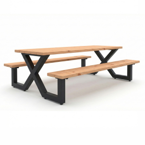 Picknicktafel Douglas hout X-235 8 persoons Exit