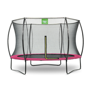 Trampoline Exit Silhouette ø305cm met veiligheidsnet - roze