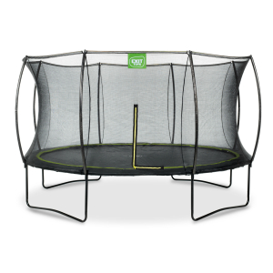 Trampoline Exit Silhouette ø366cm met veiligheidsnet - zwart