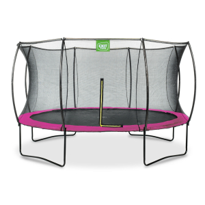 Trampoline Exit Silhouette ø366cm met veiligheidsnet - roze