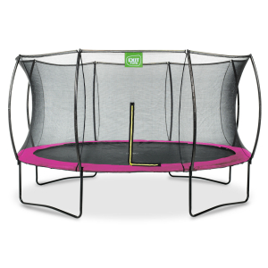 Trampoline Exit Silhouette ø427cm met veiligheidsnet - roze