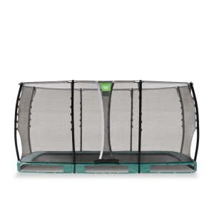 Trampoline Exit Allure Classic inground 244x427cm - groen