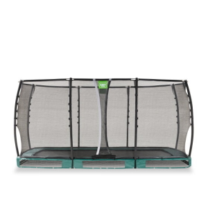Trampoline Exit Allure Premium inground 244x427cm - groen