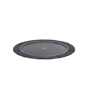 Trampoline Exit Dynamic groundlevel sports ø427cm - zwart