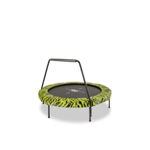 Trampoline Exit Tiggy junior met beugel ø140cm - zwart/groen