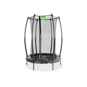 Trampoline Exit Tiggy junior met veiligheidsnet ø140cm - zwart/grijs